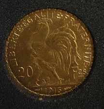 Magnifique pièce 20 FRANCS OR