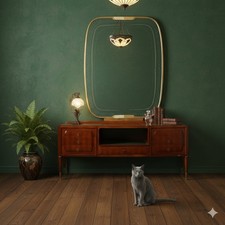 Commode Vintage Plaquée en