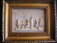 Tableau bas relief en calcaire