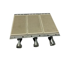 PANNEAU BRÛLEUR CHAUFFAGE INFRAROUGE POÊLE À GAZ EN CÉRAMIQUE NID D'ABEILLE