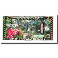 [#619766] Banknote, United States, 5 Dollars, 2017, 2017-12-25, PIWI ISLAND, UNC