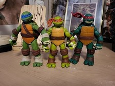 4,5" 3 Figurines Tortue Ninja Michelangelo, Leonardo, Raphael No Accessories