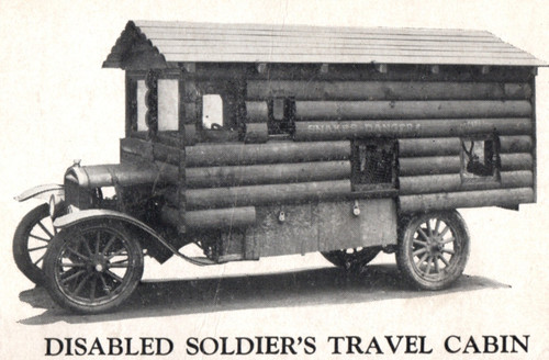 Wwi disabled soldier travel - wwi,