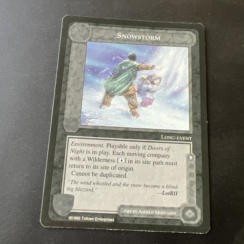 Snowstorm meccg the - snowstorm,