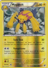 Mygavolt Reverse - Noir et Blanc - 46/114 - Carte Pokemon Française