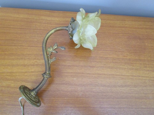 Applique bronze tulipe en - &,