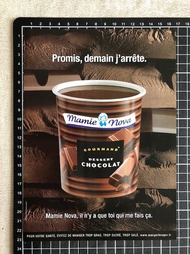 Publicité presse de - de,
