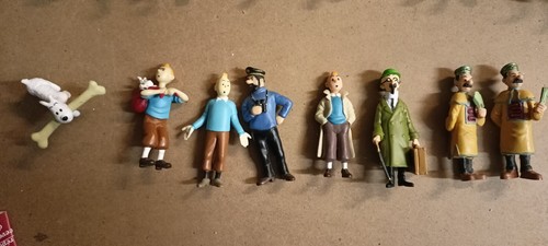 Tintin lot figurines - 8,