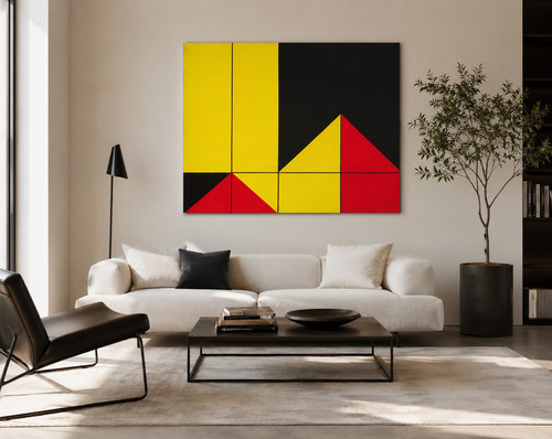 Tableau moderne abstrait