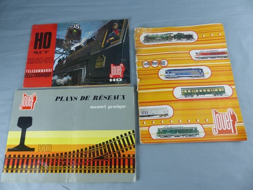 Jouef lot catalogues plan - de,