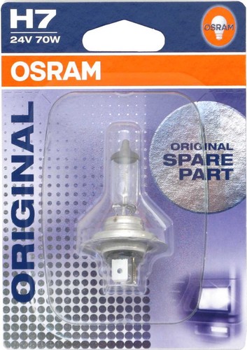 Ampoule 24v osram - h7,