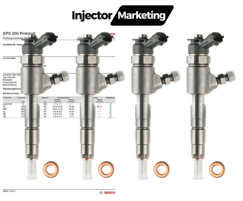 Injecteur 0445110252 - 4x,