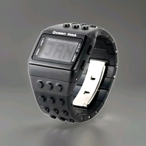 Queen watch montre - montre, noir