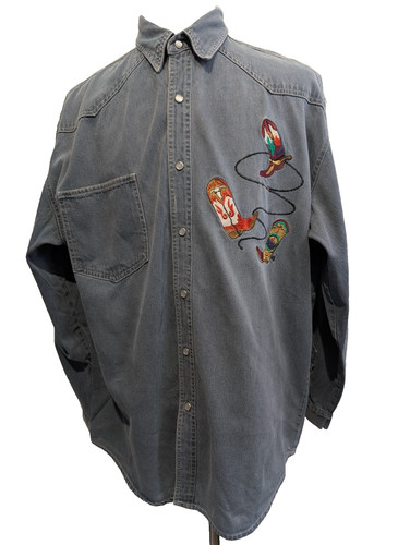 Chemise western novin - chemise,