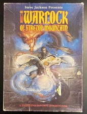 Steve Jackson Games The Warlock of Firetop Mountain Boardgame Complete