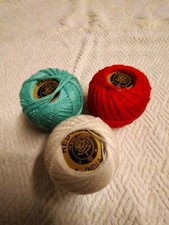 pelote de coton 3 couleurs