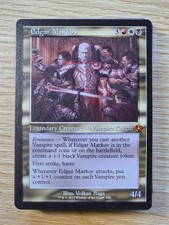 Custom Commander Deck ~ Scarlet Reign ~ Edgar Markov ~ 100 Card Deck ~ Vampires