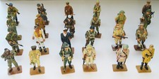 DEL PRADO, 23 SOLDIERS FIGURES 1ST AND 2ND WORLD WARS WW1 & WW2