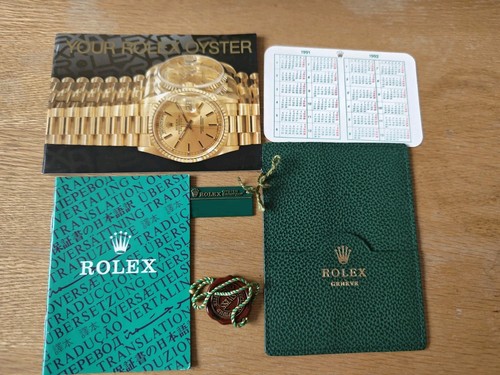 Rolex lot set 1991 - lot,