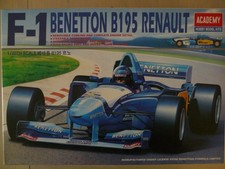 Maquette Voiture 1/20 ACADEMY Ref 1564 F-1 Benetton B195 Renault