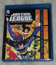 Justice League Unlimited Série Complète Saison 1 2 3 Blu-Ray Coffret NEUF SCELLÉ
