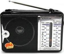 X Radio Portable AM FM SW1 SW2