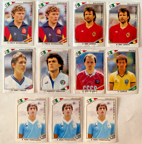 Lot stickers panini - 11,