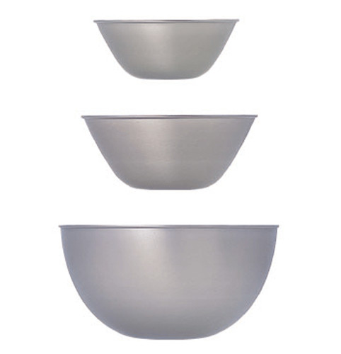 Lot bols en acier - 3,