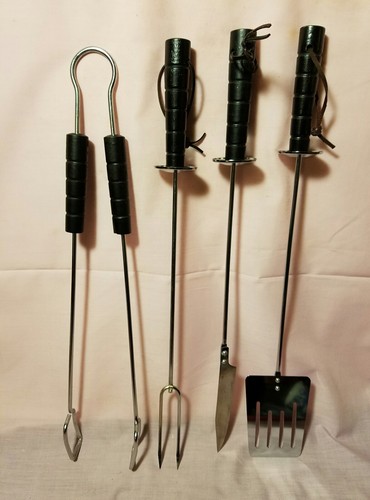 Vintage grill tools set nice - vintage,