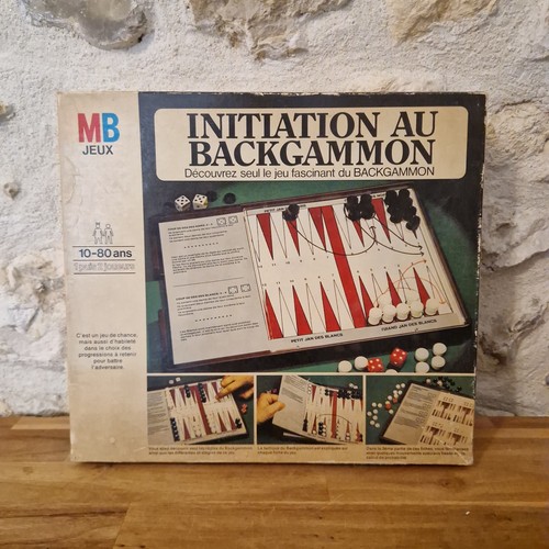 Initiation backgammon jeu - initiation,