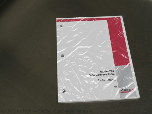 Case 281 side - 281, delivery