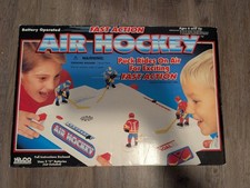 VINTAGE 1994 HICLO FAST ACTION AIR HOCKEY TABLETOP GAME Great Condition
