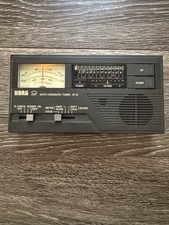 KORG  Auto Chromatic Tuner  AT-12  TESTED  Takes 4 AA Batteries  JAPAN  Quartz