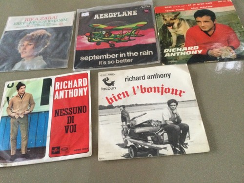 Lot disques 45t divers - lot, 5