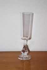 Flûte à champagne en cristal Baccarat José Boris Tabacoff