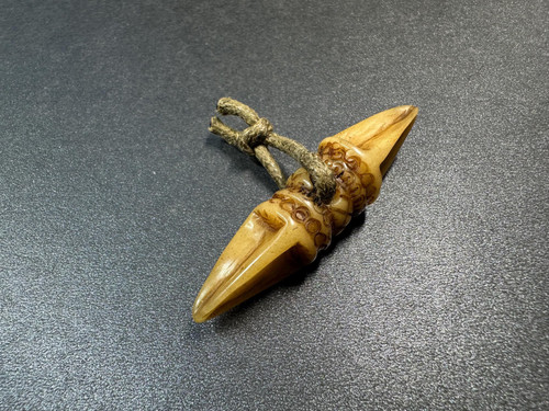 Pendentif double phurba os - pendentif,