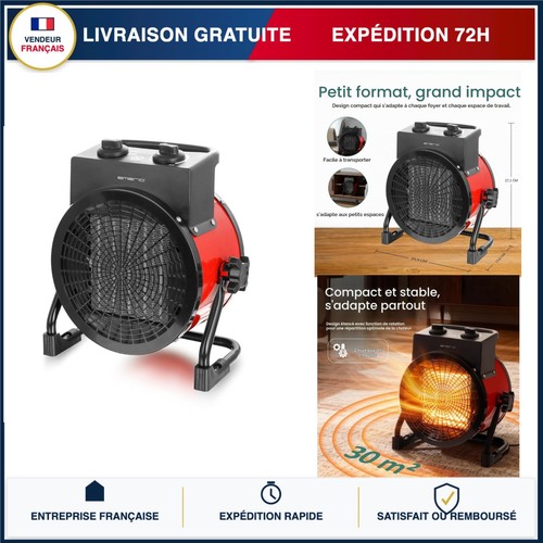 Radiateur soufflant céramique