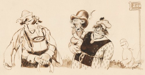 Gustav traub famille - -,