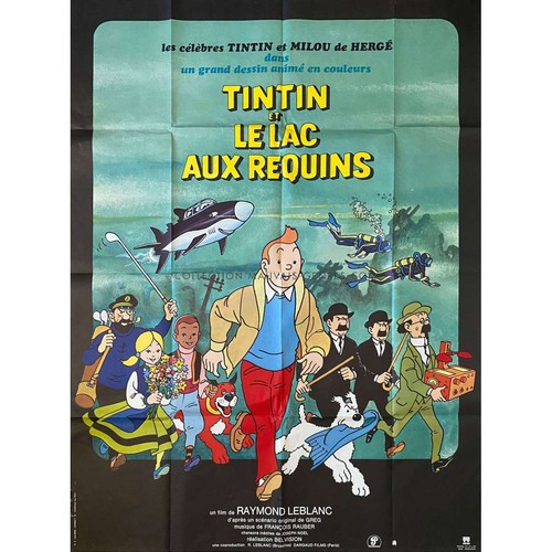 Tintin lac aux requins - tintin,
