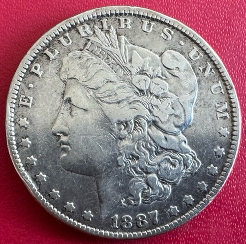 Superbe morgan dollar 1887 - dollar, o