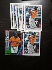 2020 Bowman Yordan Alvarez Paper Base Lot x7Astros RC + ROY Insert Red hot! 