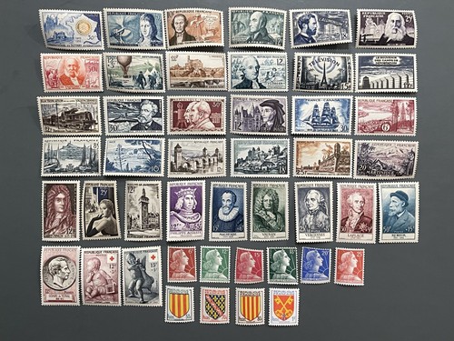 Timbre france collection - france,