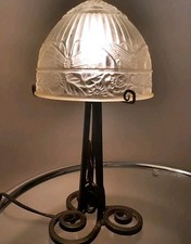 Lampe Art Déco Vers 1950 Fer