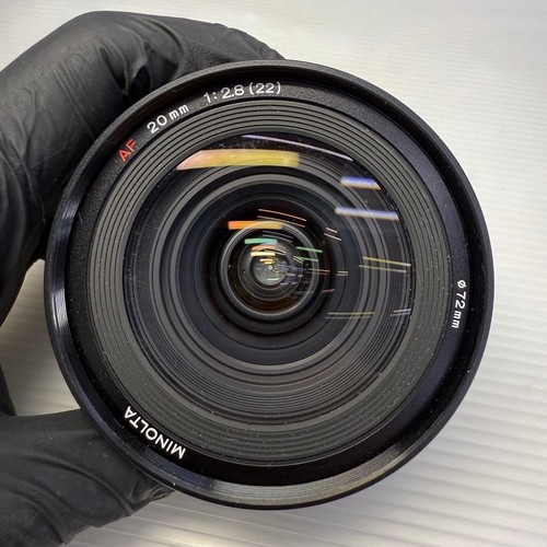 Objectif grand angle minolta - angle,