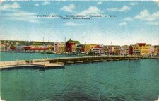 CPA AK Pontoon Bridge Queen Emma CURACAO (750159)