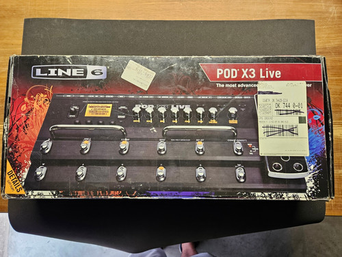 Line pod live guitar bass - live,