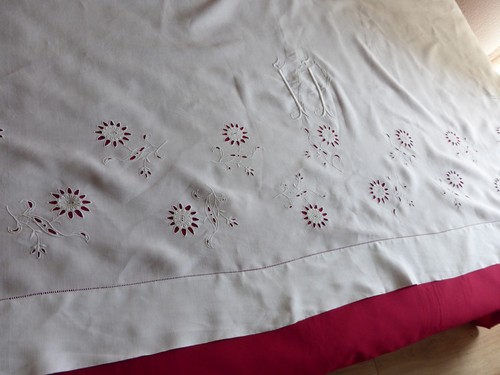Haut drap ancien - haut, lin