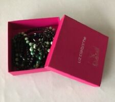 Lot 3 colliers fantaisie - imitation pierres semi précieuses