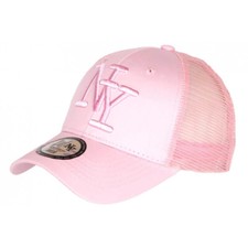 Casquette NY Filet Rose Pastel