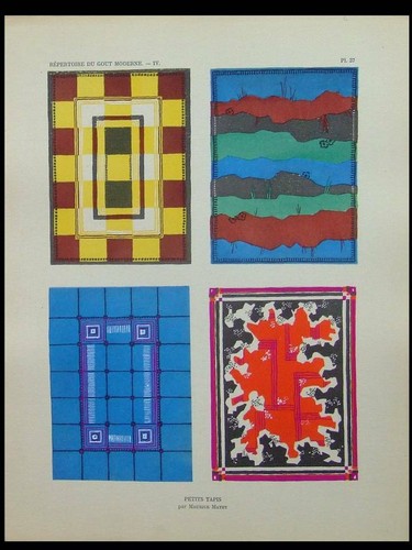 Maurice matet tapis 1929 - -,